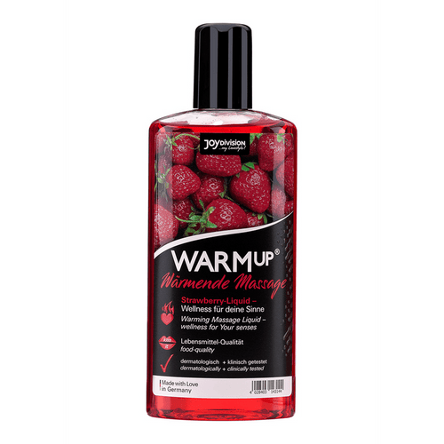WARMup - Flavored Warming Lubricant - Strawberry - 5 fl oz / 150 ml