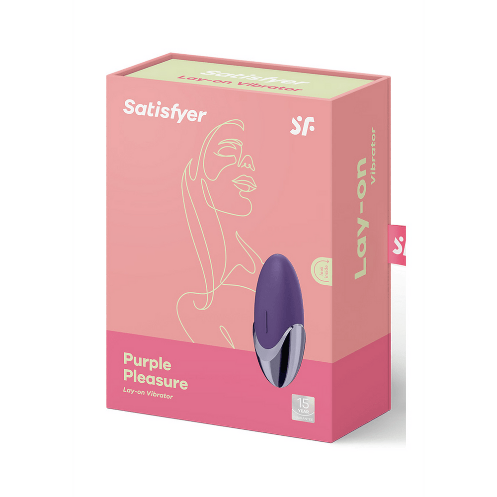 Satisfyer - Purple Pleasure - Lay on Vibrator - foto 5