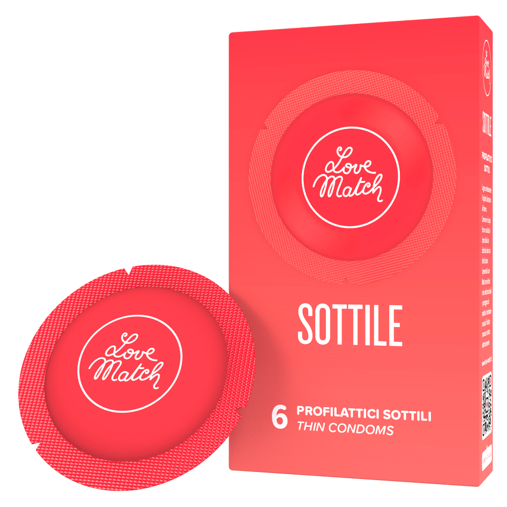 Sottile - Thin Condooms - 6 Pieces