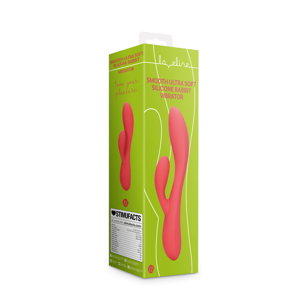 Smooth Ultra Soft Silicone Rabbit Vibrator - Astro Dust - foto 3