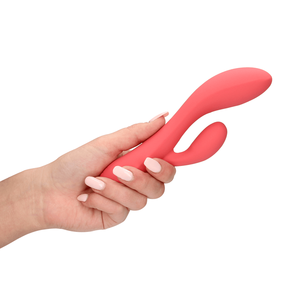 Smooth Ultra Soft Silicone Rabbit Vibrator - Astro Dust - foto 2