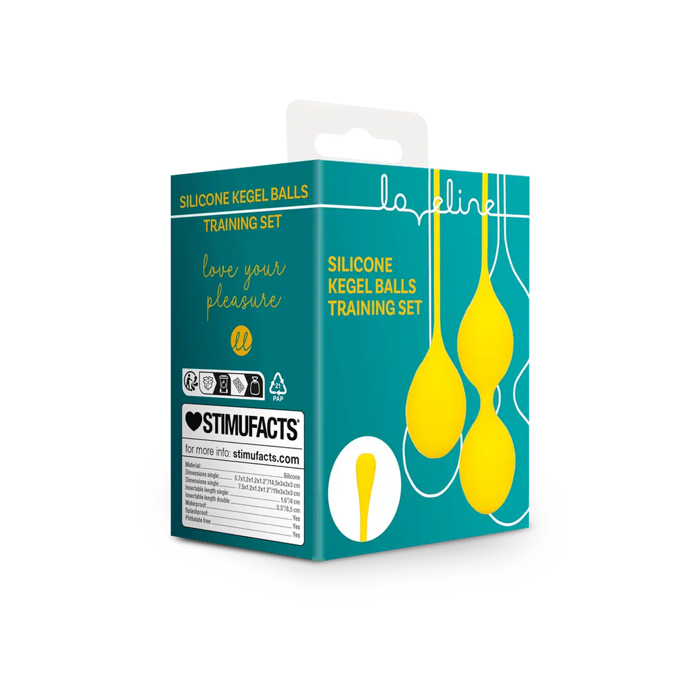 Silicone Kegel Balls Training Set - Carambola - foto 3