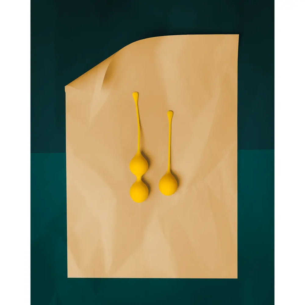 Silicone Kegel Balls Training Set - Carambola - foto 8