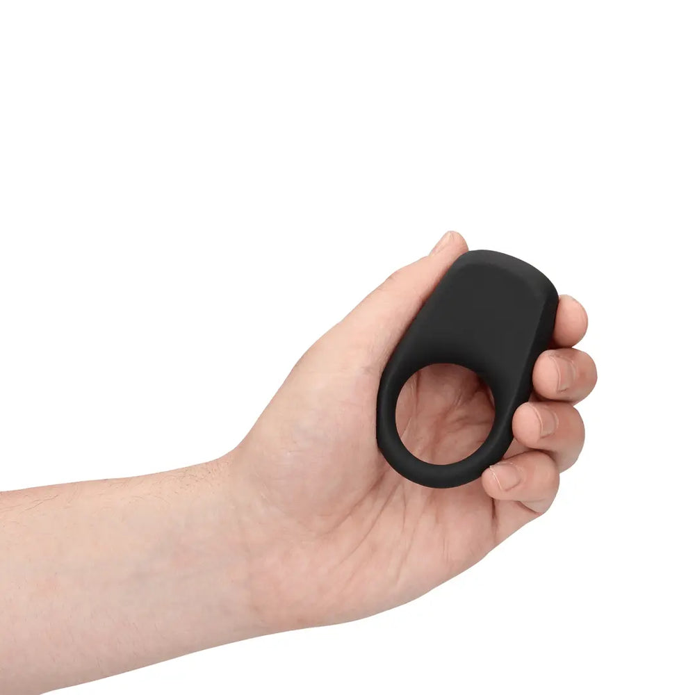 Vibrating Cock Ring - Licorice Black - foto 2