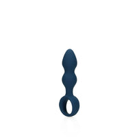 Teardrop Shaped Anal Plug - Baltic Blue