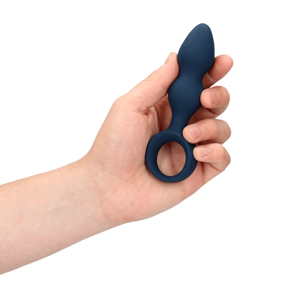 Teardrop Shaped Anal Plug - Baltic Blue - foto 2