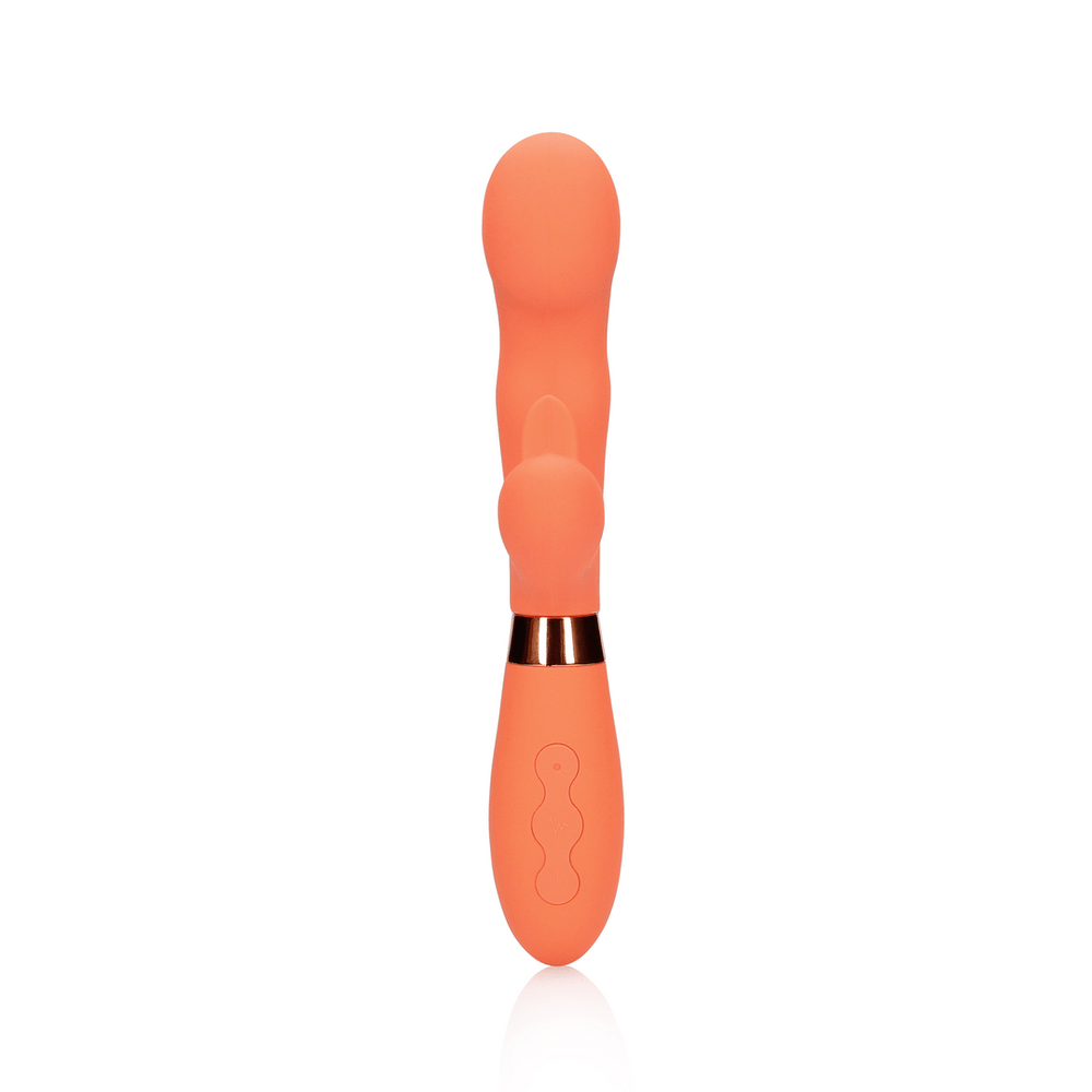 Rabbit Vibrator met Geribbelde Clitoris Stimulator - foto 3