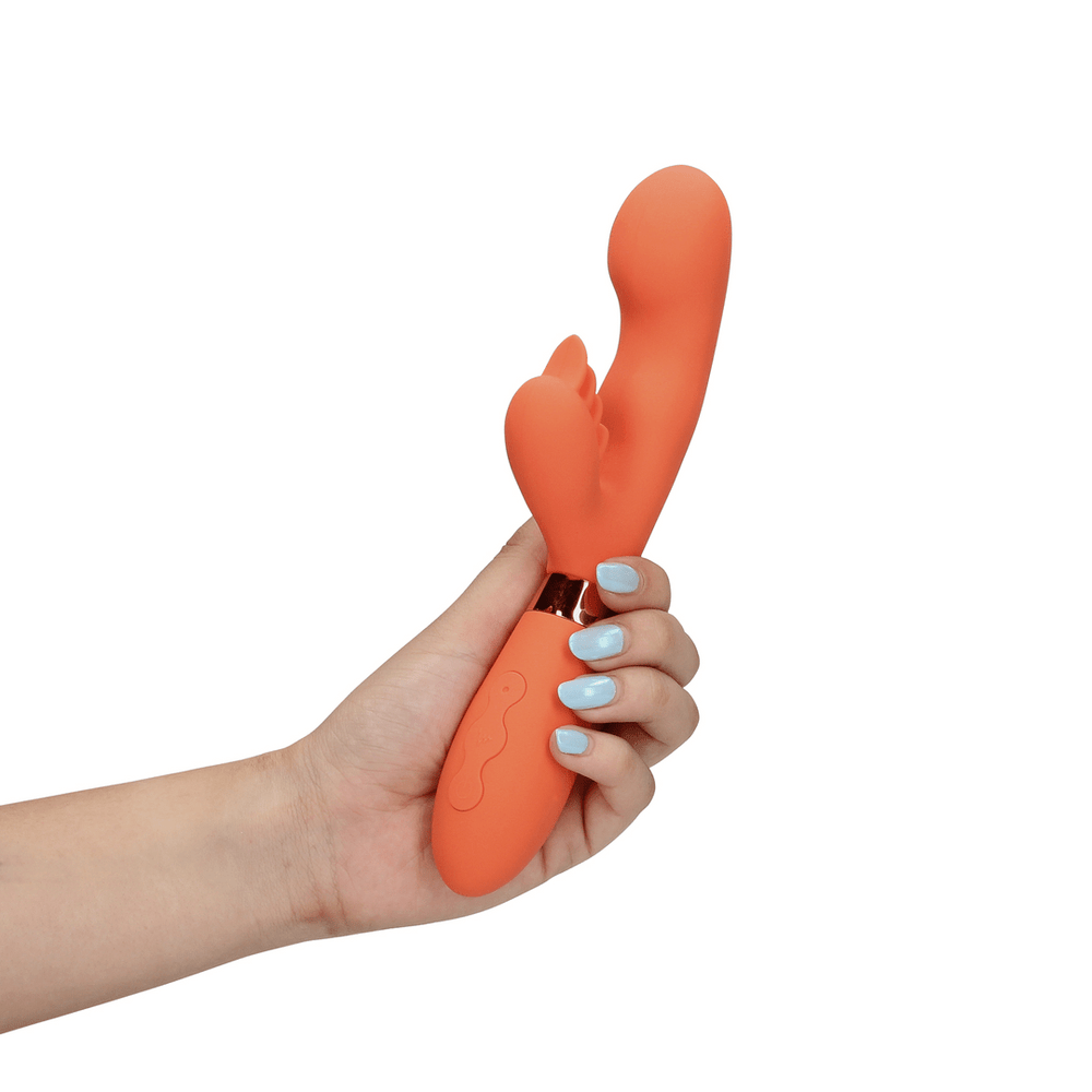 Rabbit Vibrator met Geribbelde Clitoris Stimulator - foto 5