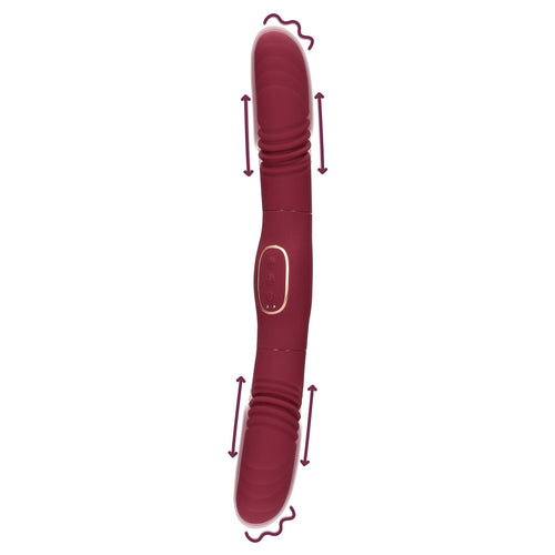 Dubbelzijdige Duwvibrator - Merlot Druif