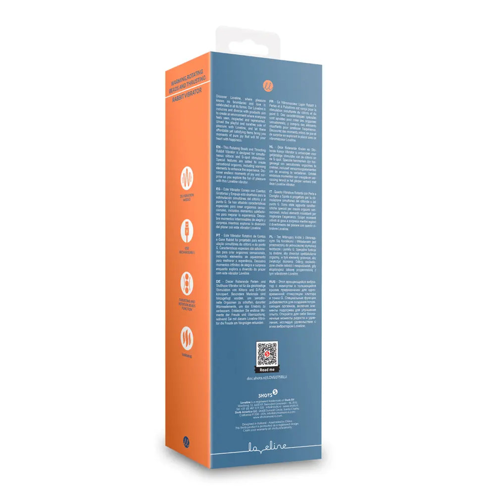 Verwarmende en stotende rabbit vibrator - foto 9