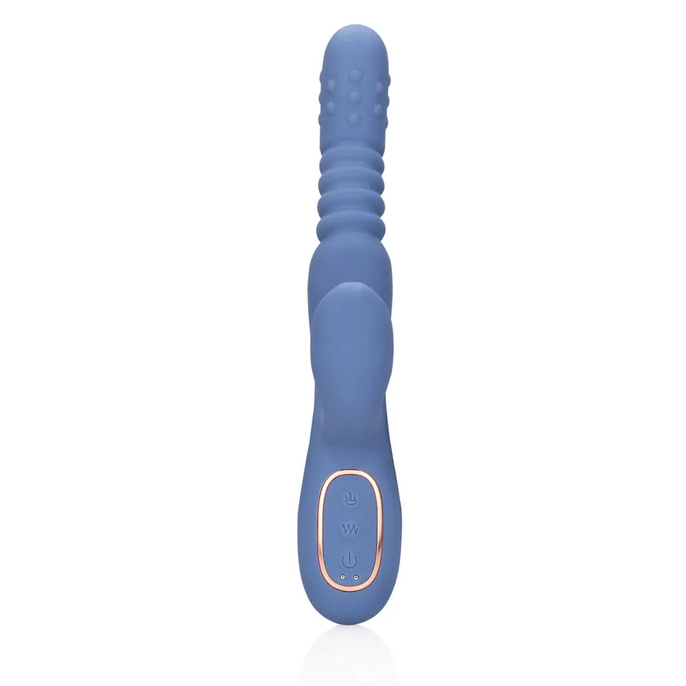 Verwarmende en stotende rabbit vibrator - foto 2