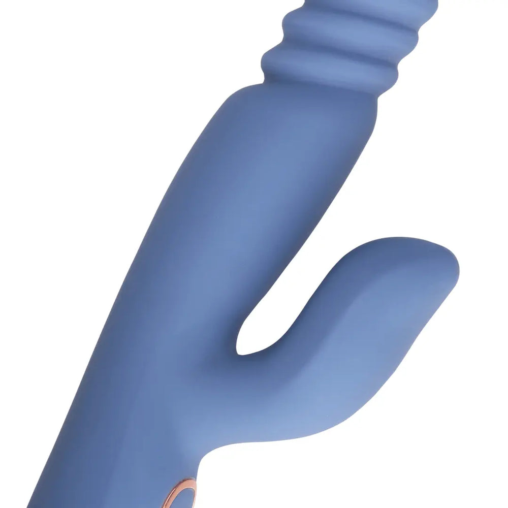 Verwarmende en stotende rabbit vibrator - foto 4