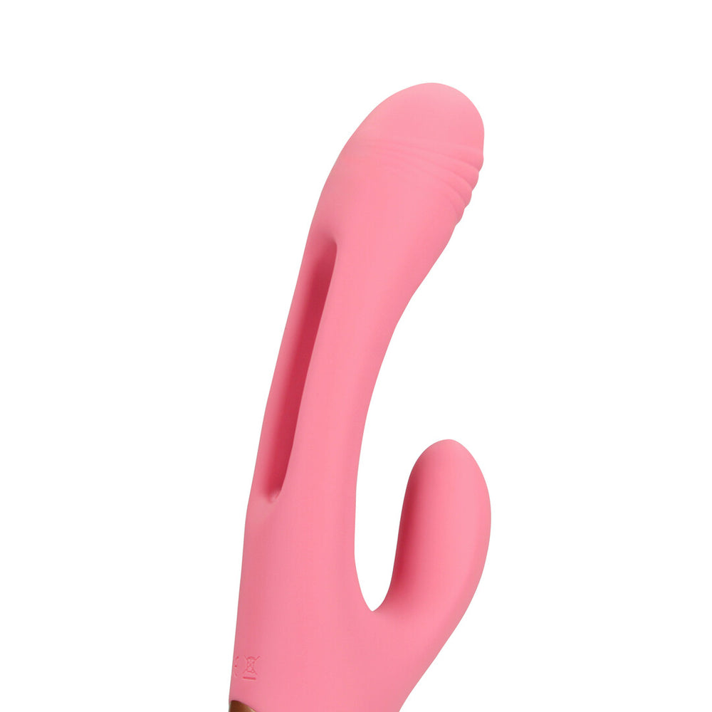 Flapperende G-Spot Rabbit Vibrator - Roze Arabesque