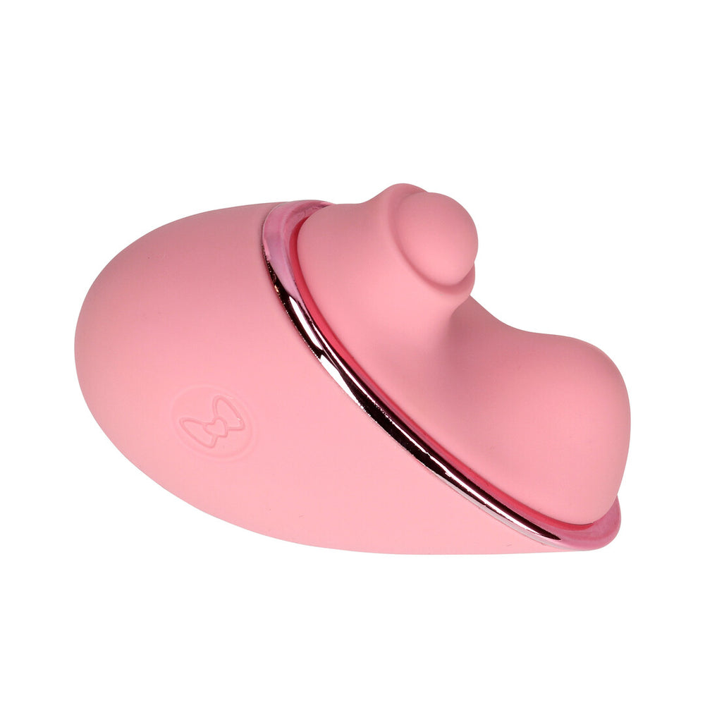 Tapping Heart Vibrator - Roze Arabesque
