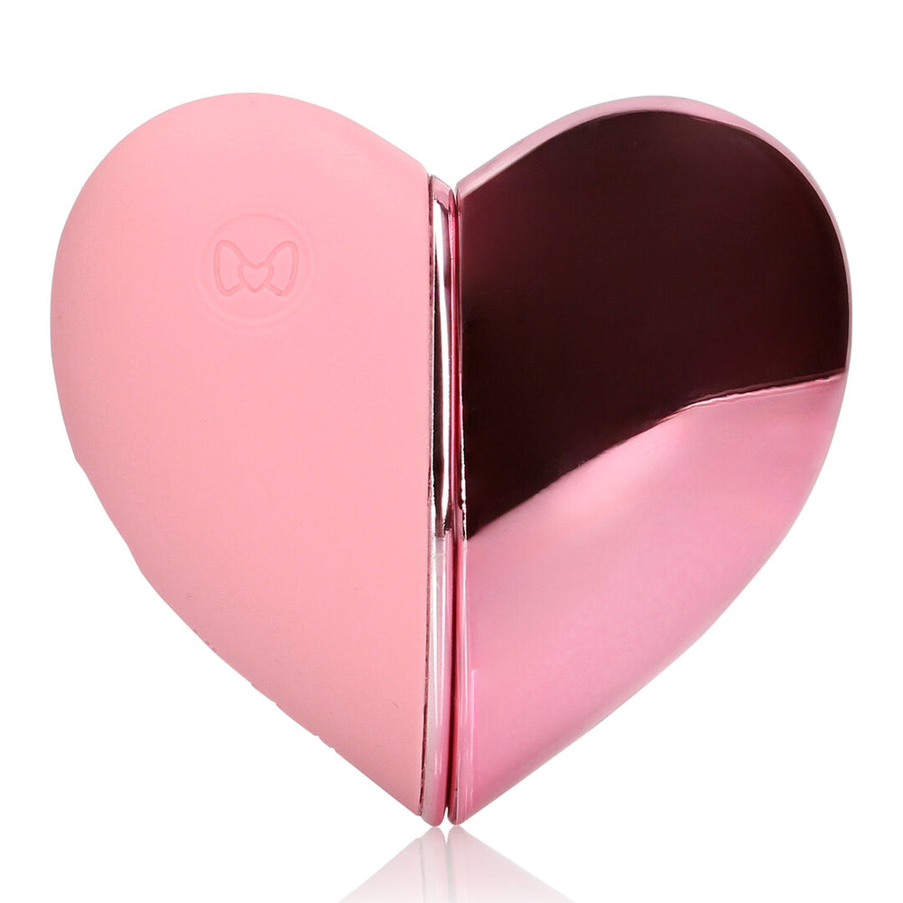 Tapping Heart Vibrator - Roze Arabesque