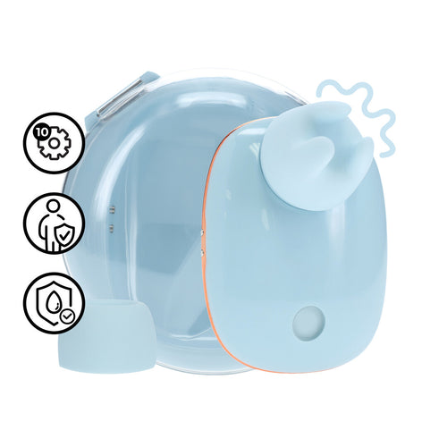 Dreamsicle - Compact AirTap Vibrator met Twee Hoofdaccessoires