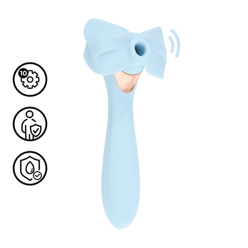 Darling - AirTap Wand Vibrator met Vijf Koppen Accessoires