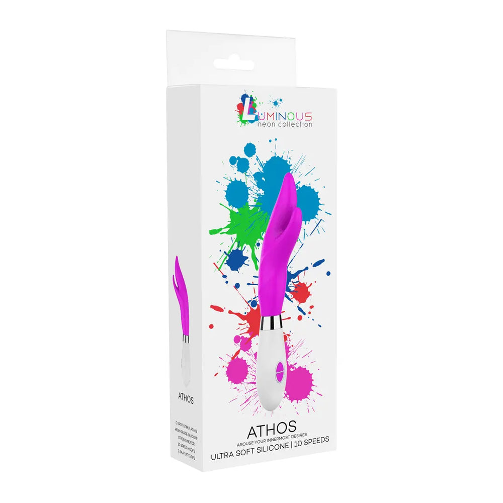 Athos - Rabbit Vibrator met Clitoris Stimulator - foto 5