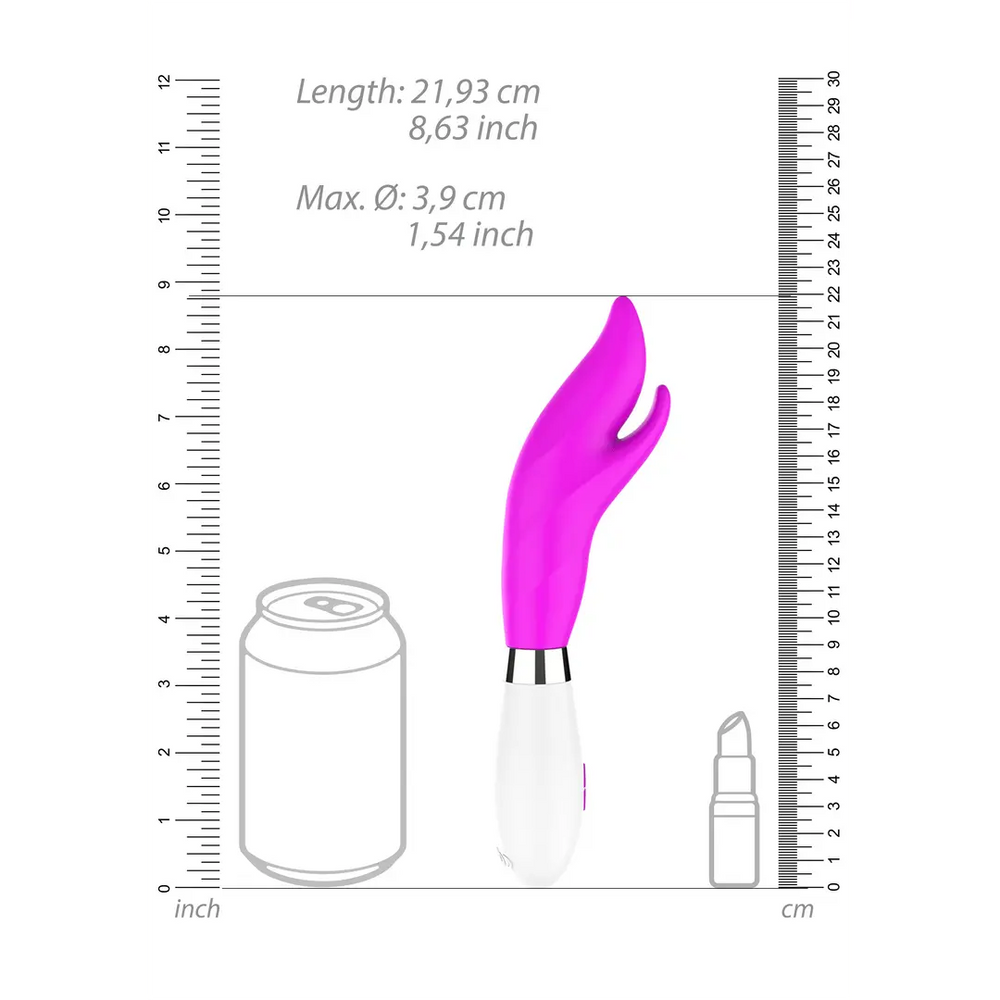 Athos - Rabbit Vibrator met Clitoris Stimulator - foto 8
