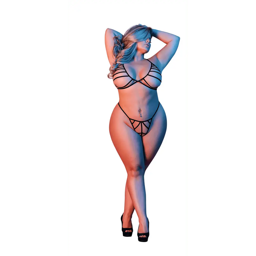 BH en G-string Set met bandjes - foto 8