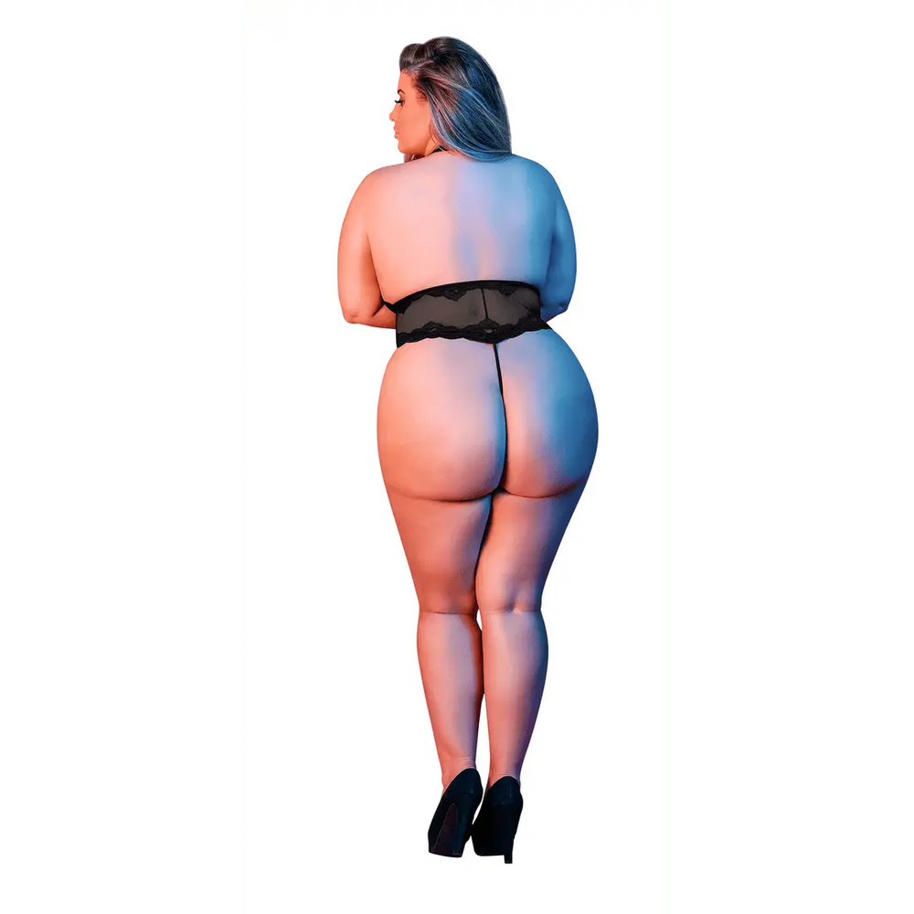 Deep Look Halter Teddy - Zwart - foto 7
