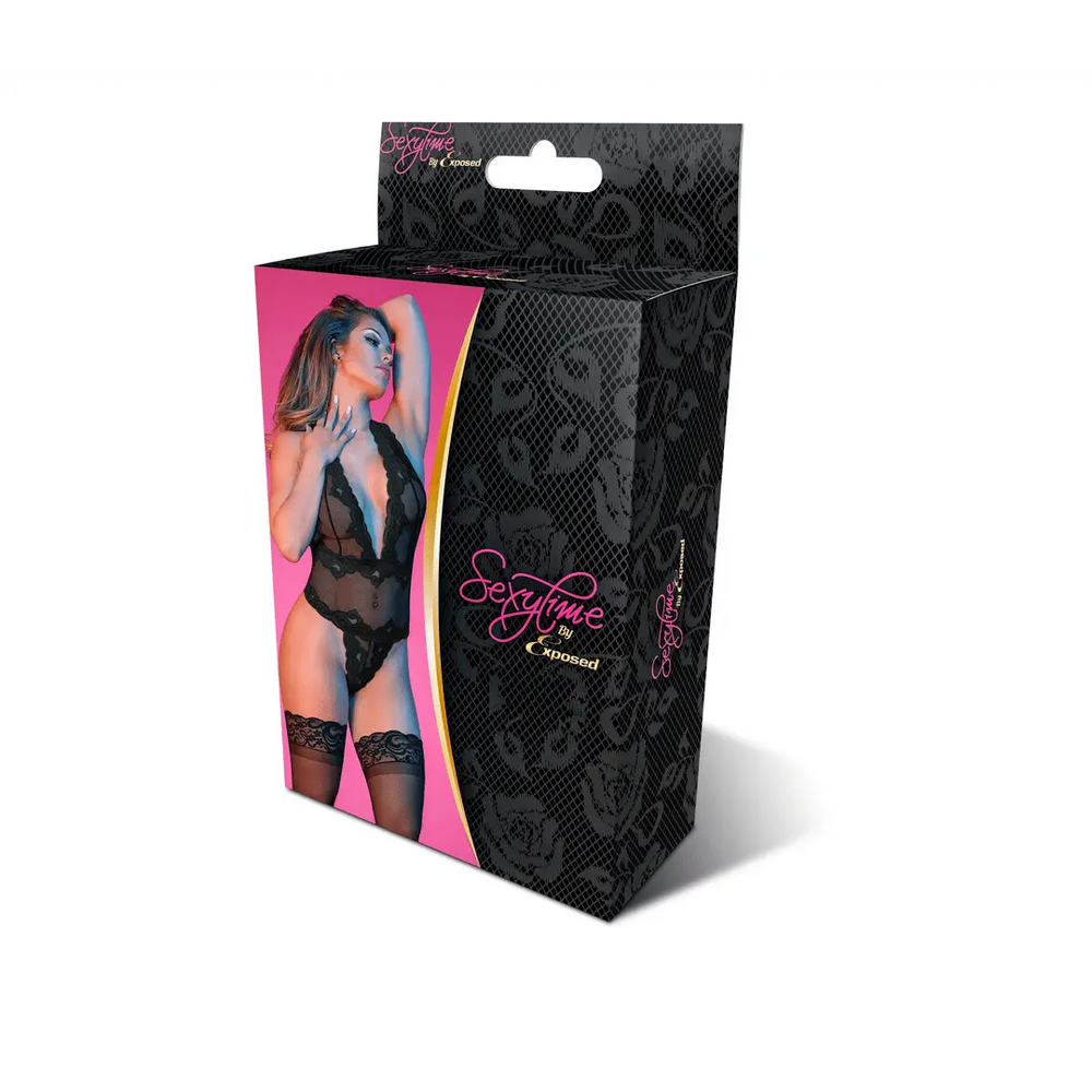 Deep Look Halter Teddy - Zwart - foto 4