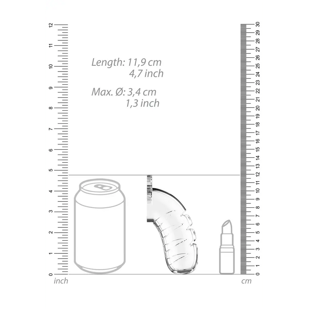 Model 16 - Kuisheidskooi Met Dilator - 11,5 cm - foto 5