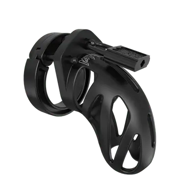 Model 24 - Chastity Cage - 3.5'' / 9 cm - Black