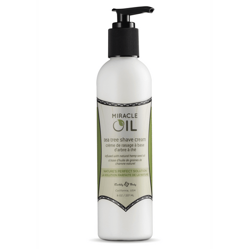 Miracle Oil Tea Tree Shaving Cream - 8 fl oz / 237 ml
