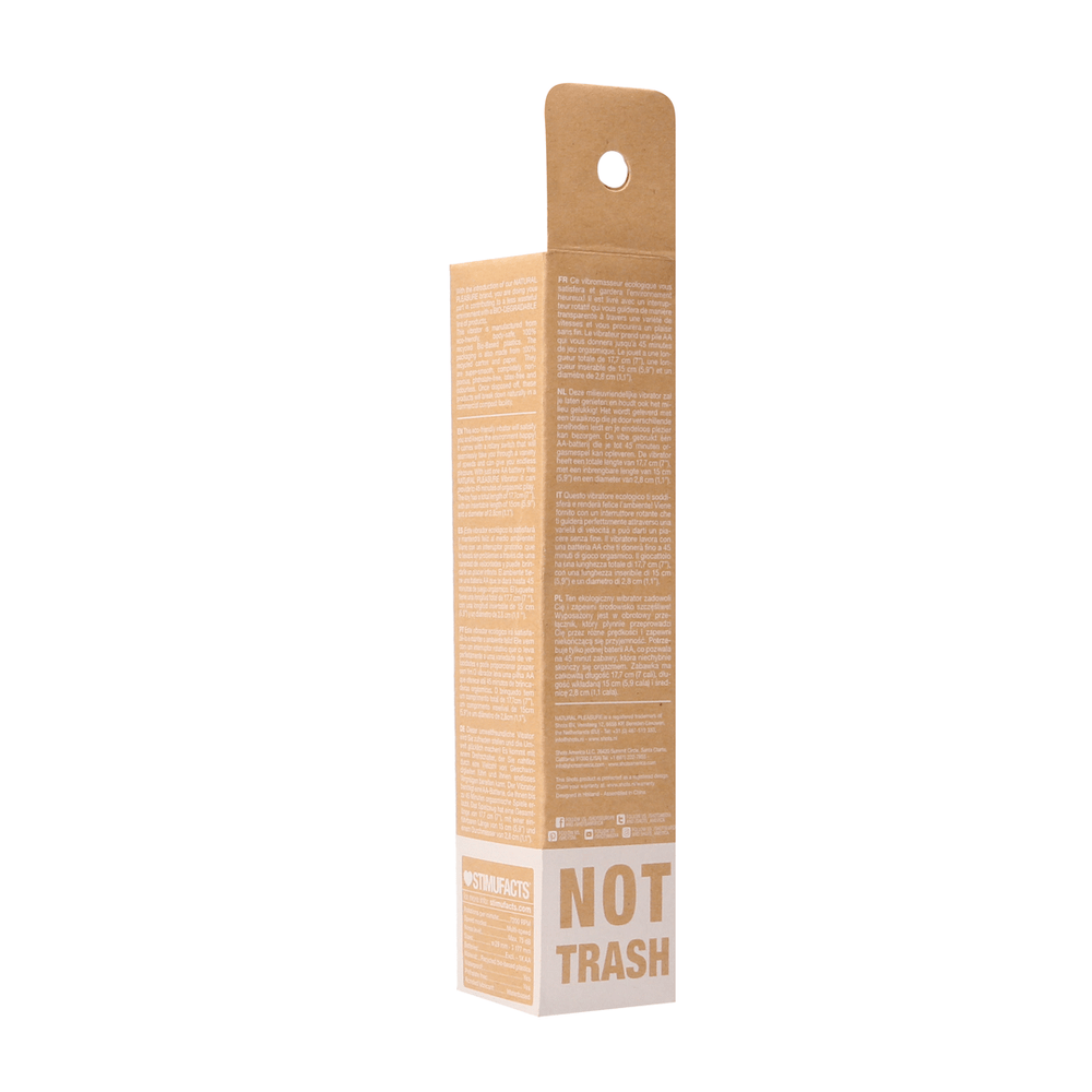 Biodegradable Vibrator - 7 / 18 cm - foto 17