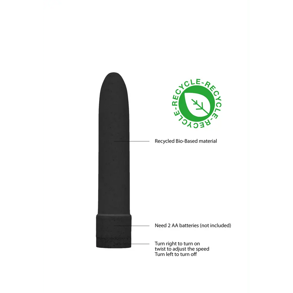 Biodegradable Vibrator - 5.5 / 14 cm - foto 8