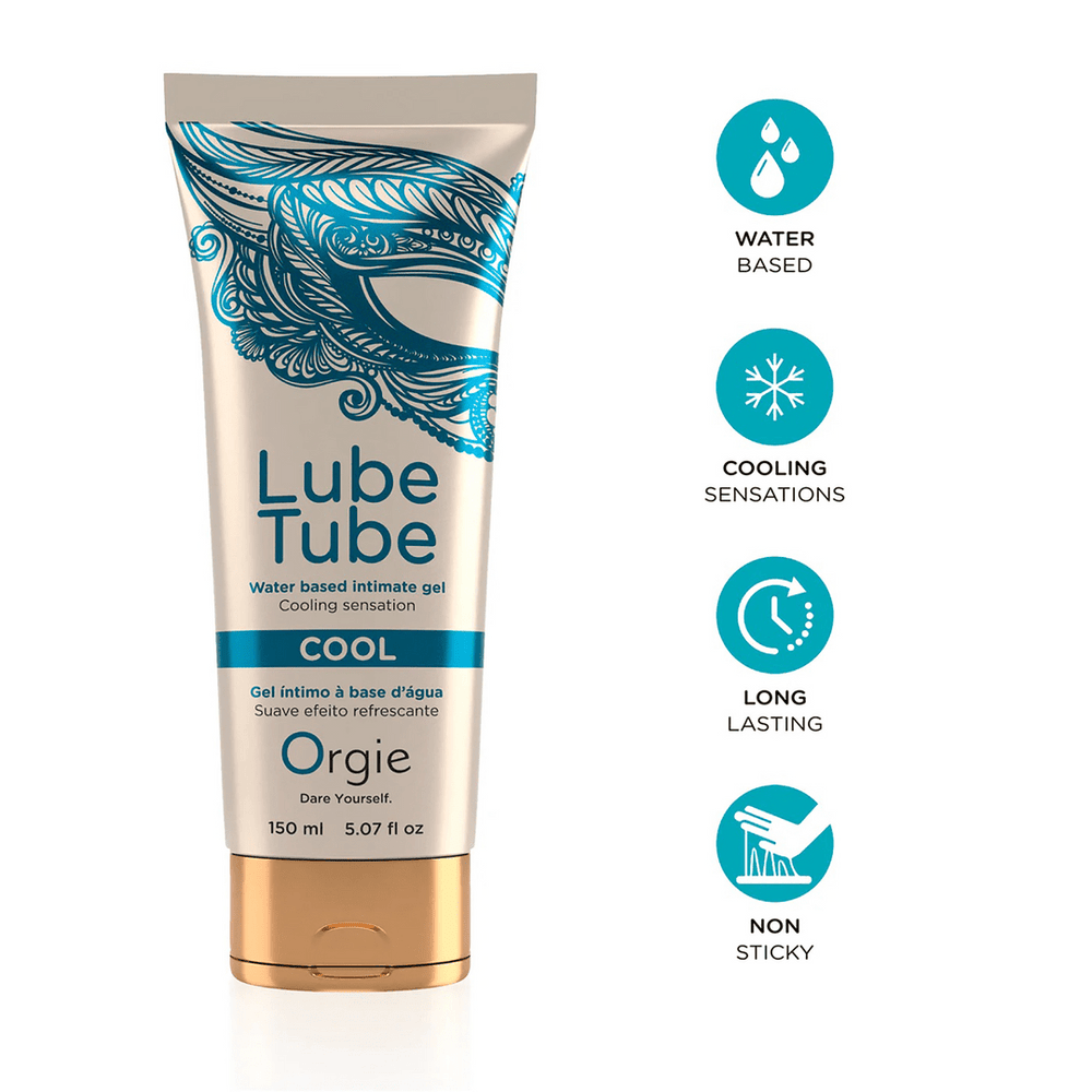 Lube Tube Cool - Glijmiddel met Verkoelend Effect - 150 ml - foto 2