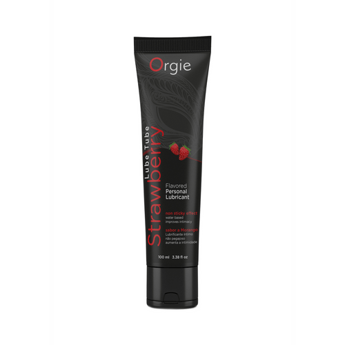 Lube Tube Strawberry - waterbasis glijmiddel - 3 fl oz / 100 ml