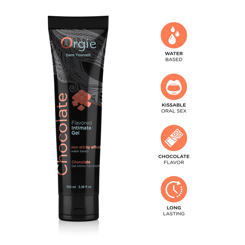 Lube Tube Chocolate - Waterbasis Glijmiddel - 100 ml - foto 2