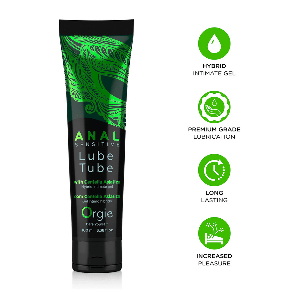 Lube Tube Anal Sensitive - Anaal Hybride Glijmiddel - 100 ml - foto 2