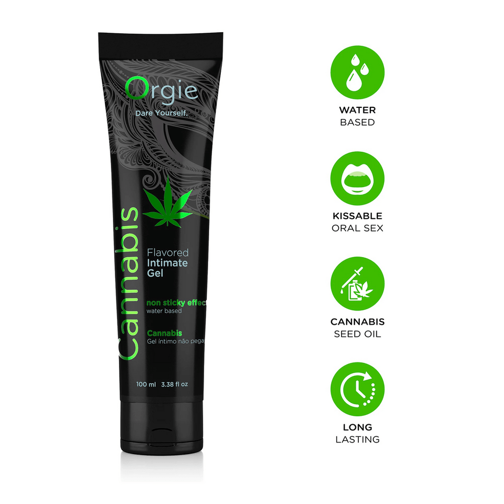 Lube Tube Cannabis - Waterbasis glijmiddel - 100 ml - foto 2