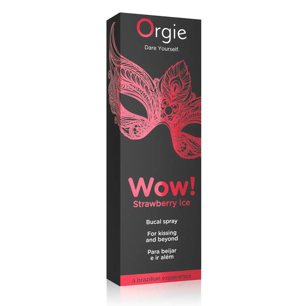 Orgie - Wow! Strawberry Ice - Orale spray - 10 ml - foto 2