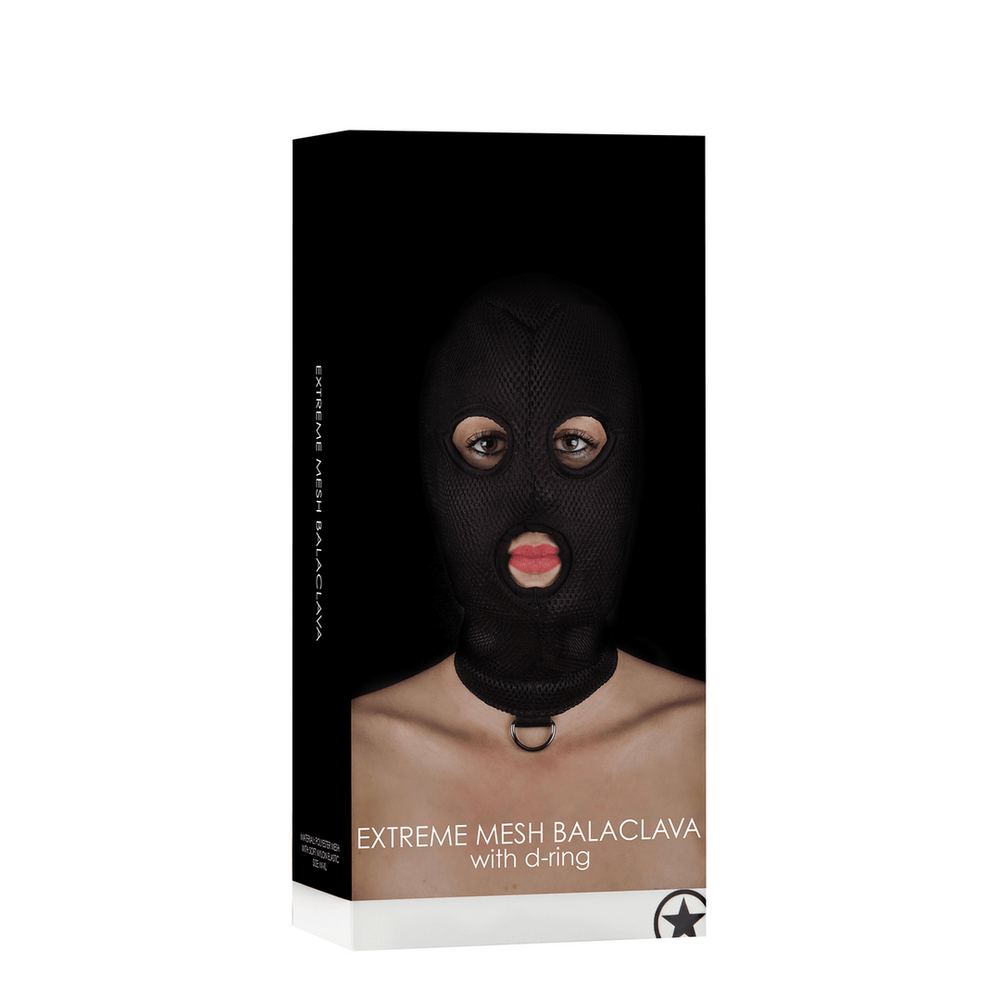 Ouch! - Extreme Mesh Masker met D-Ring - foto 2