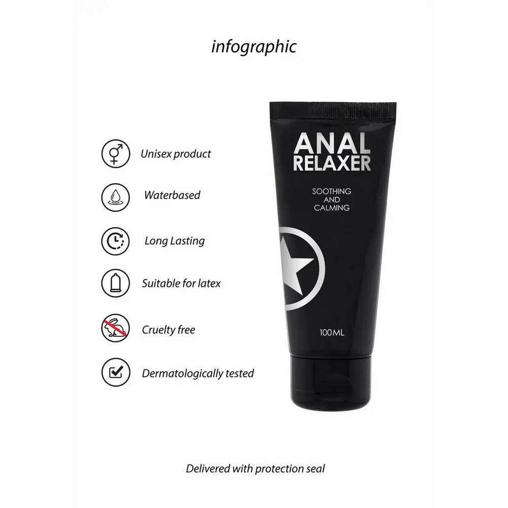 Anal Relaxer Glijmiddel - 100 ml - foto 5