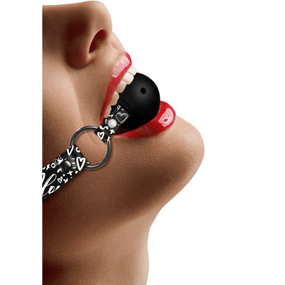 Breathable Ball Gag - Love Street Art Fashion