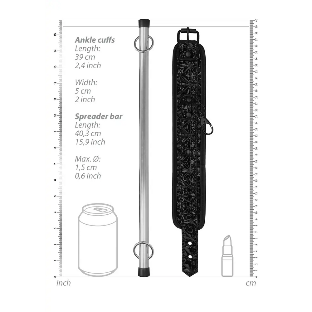 Spreader Bar - Spreidstang - 40 cm - foto 11