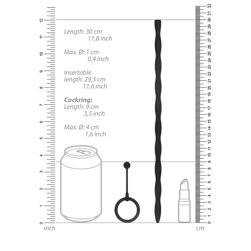 Urethrale Plug - Cockring Set - foto 8
