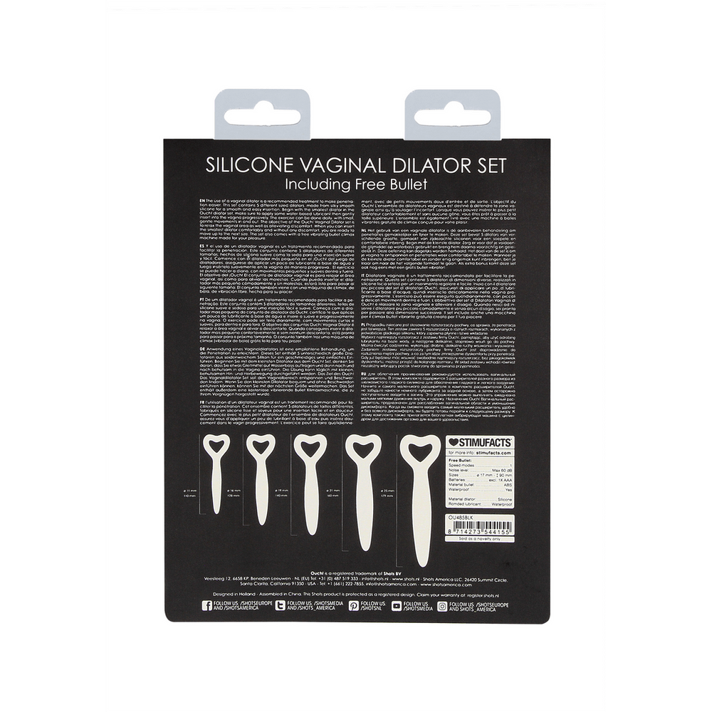 Vagina Dilator Set - Siliconen - foto 4