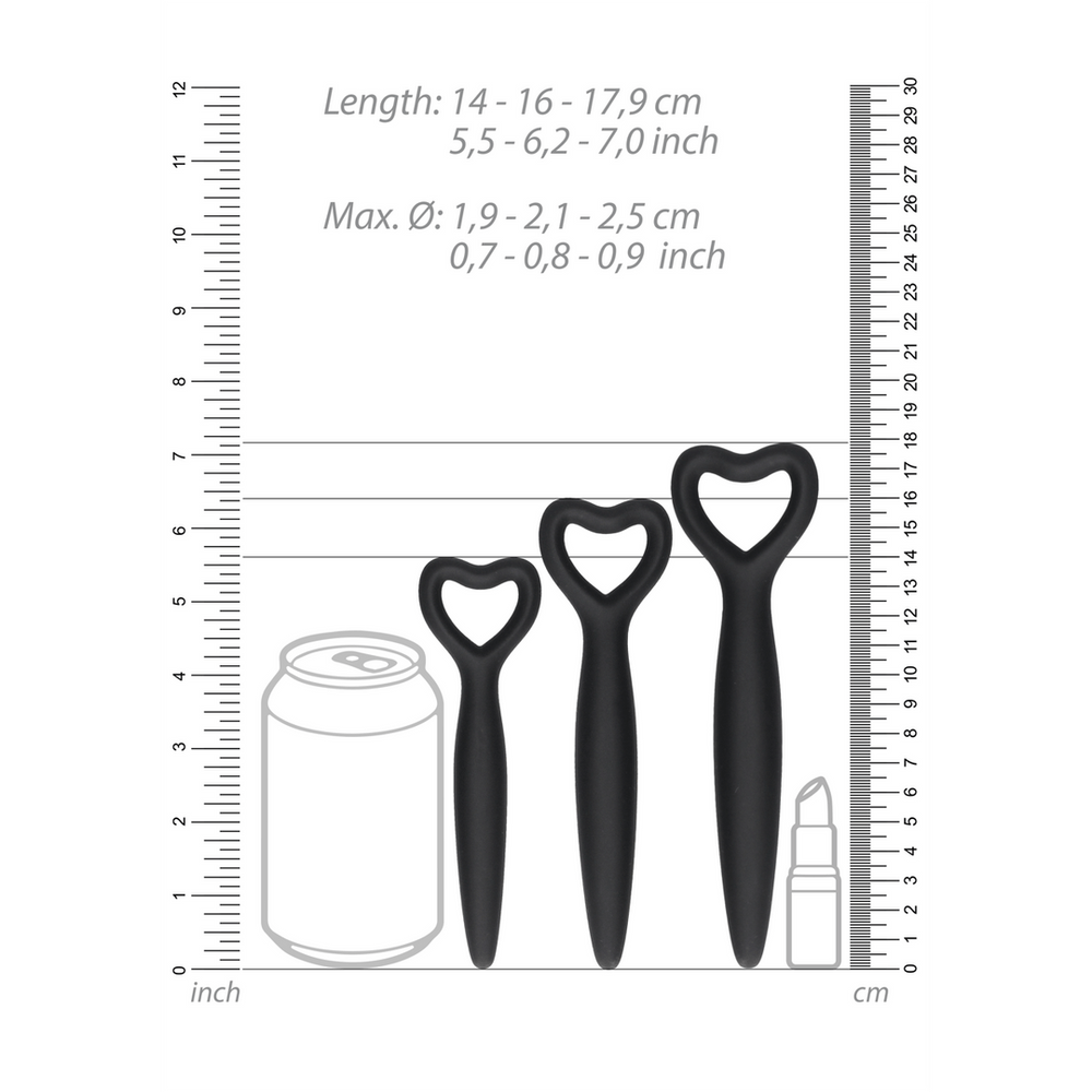 Vagina Dilator Set - Siliconen - foto 7
