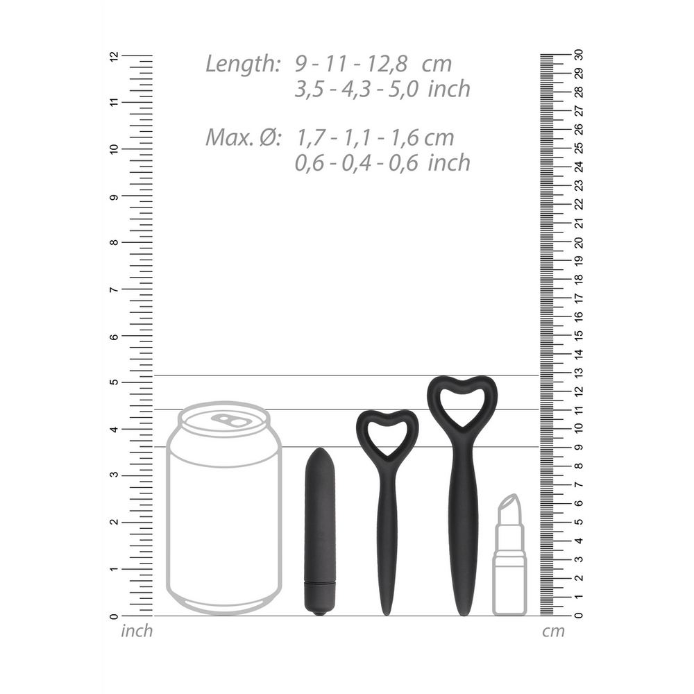 Vagina Dilator Set - Siliconen - foto 14