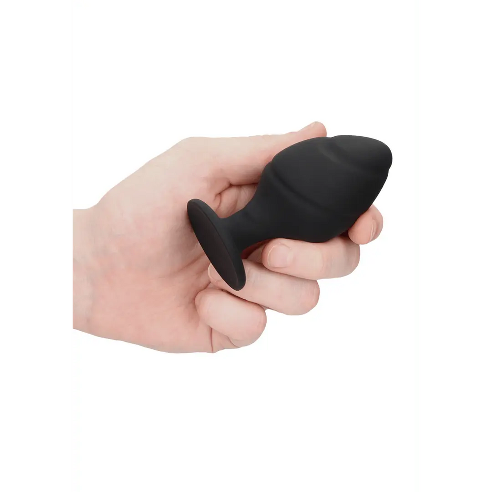 Ouch! - Swirled Butt Plug Set - Zwart - foto 2