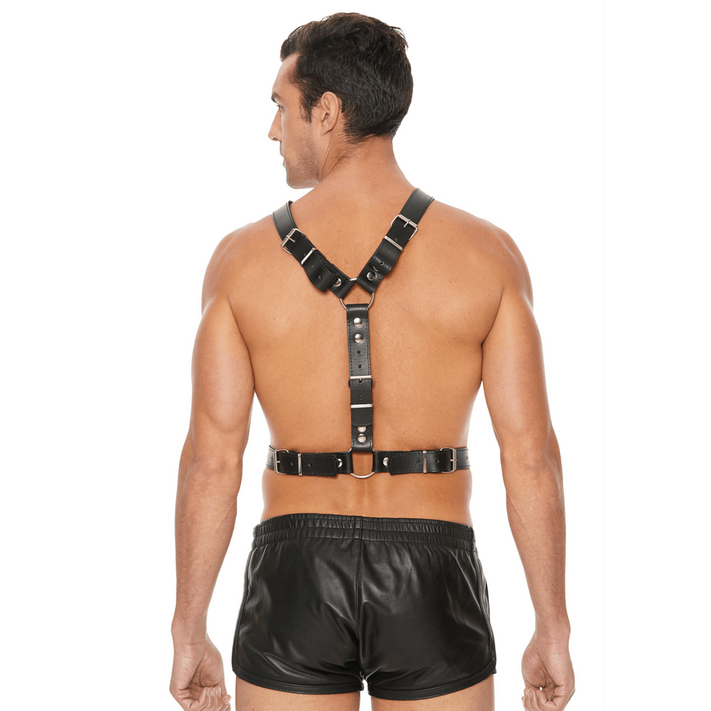 Twisted Bit Leather Harness - One Size - foto 6