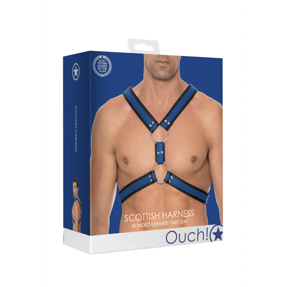 Ouch! - Scottish Leren Harnas - S/M - foto 15