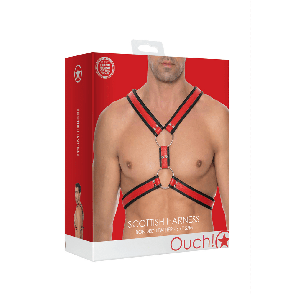 Ouch! - Scottish Leren Harnas - S/M - foto 19