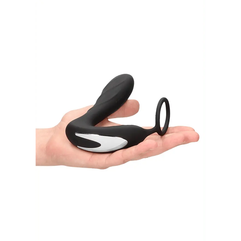 E-stim Buttplug met Cockring - foto 2